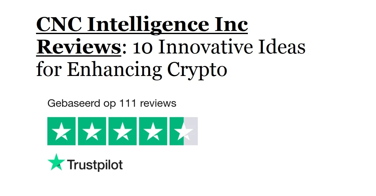 CNC Intelligence Inc Reviews